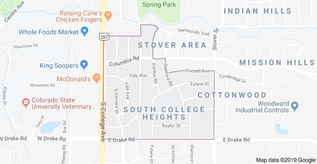 South College Heights Fort Collins
